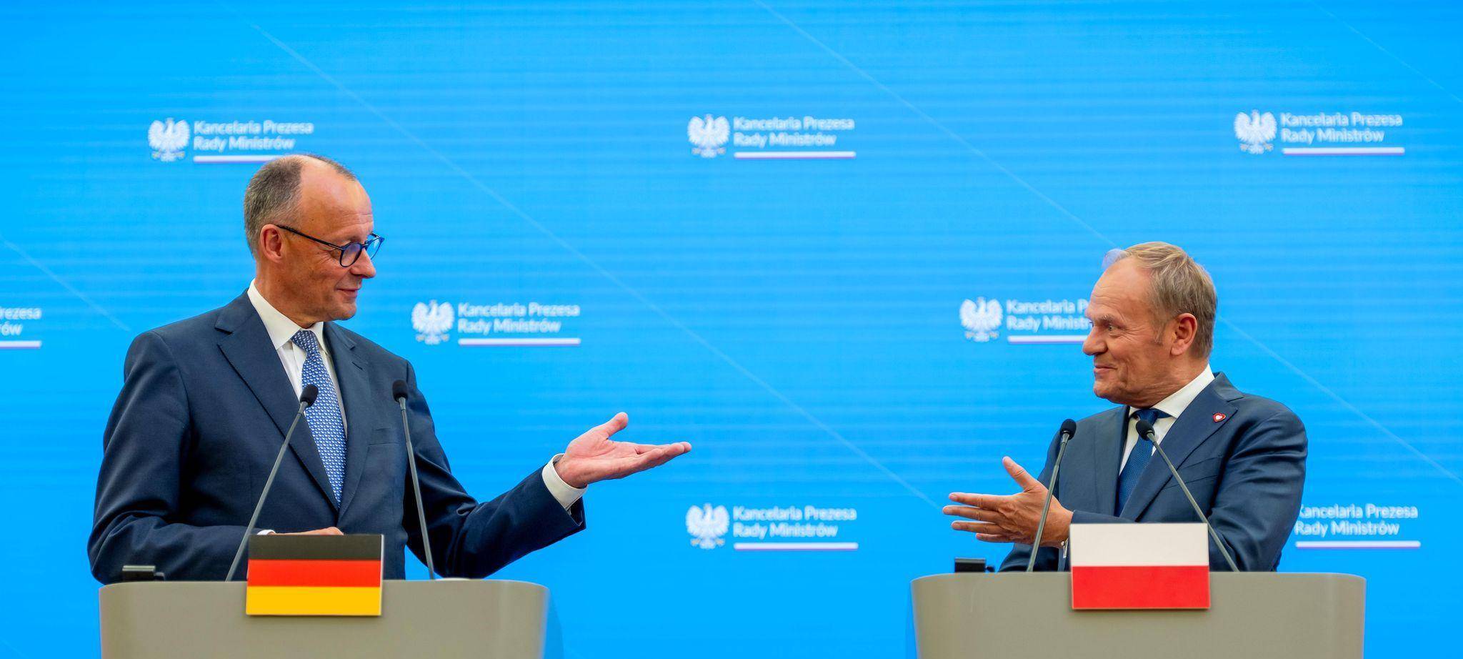 Kanzler Merz in Warschau