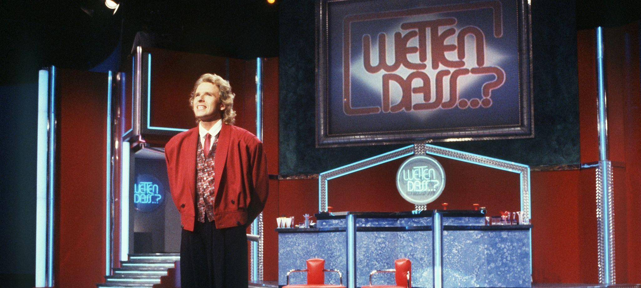 "Wetten, dass..?" mit Thomas Gottschalk