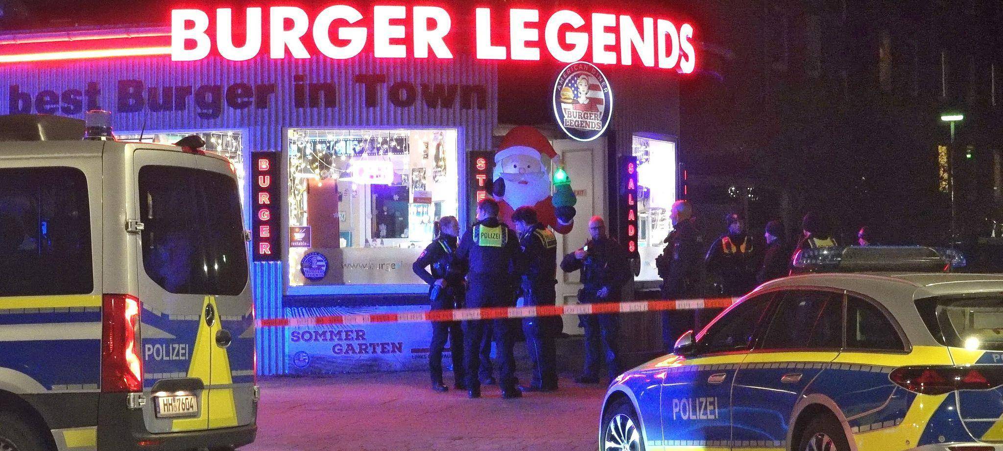 Schüsse in Burgerladen in Hamburg