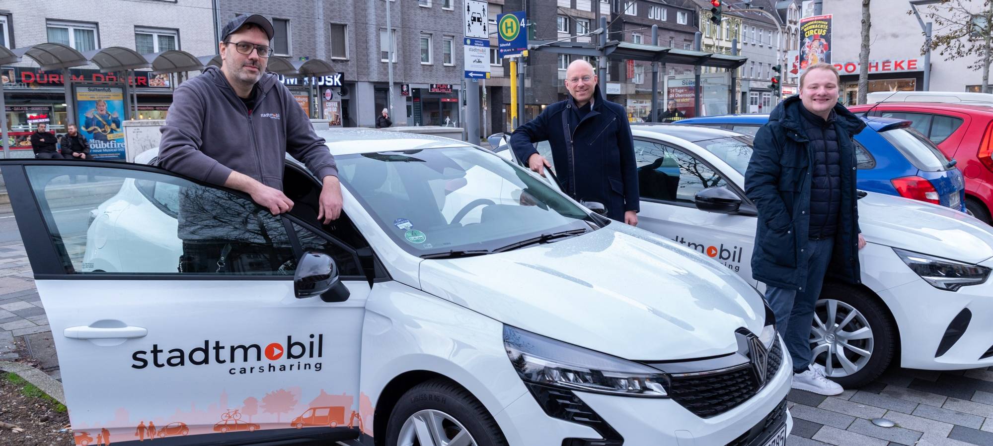 Neue Carsharing-Station in Styrum eröffnet