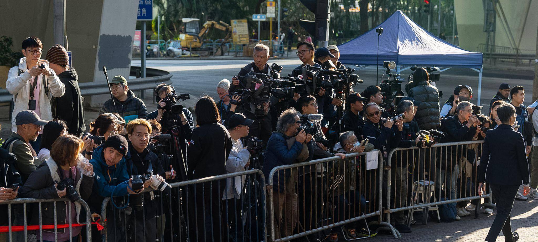 Urteilsverkündung gegen Hongkonger Verleger Jimmy Lai