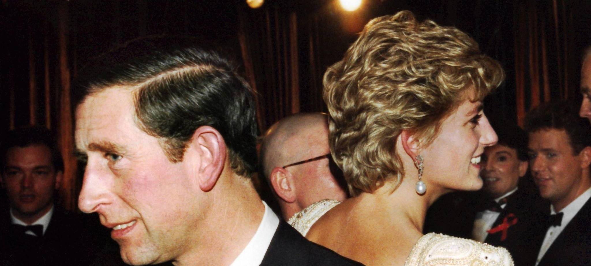Der damalige Prinz Charles und Diana