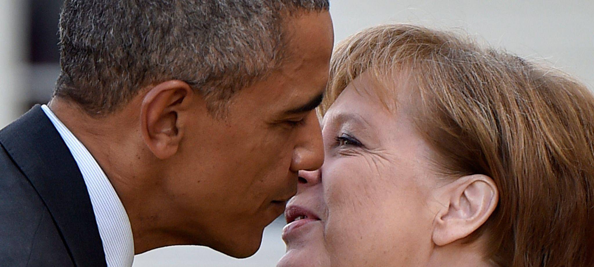 Obama und Merkel