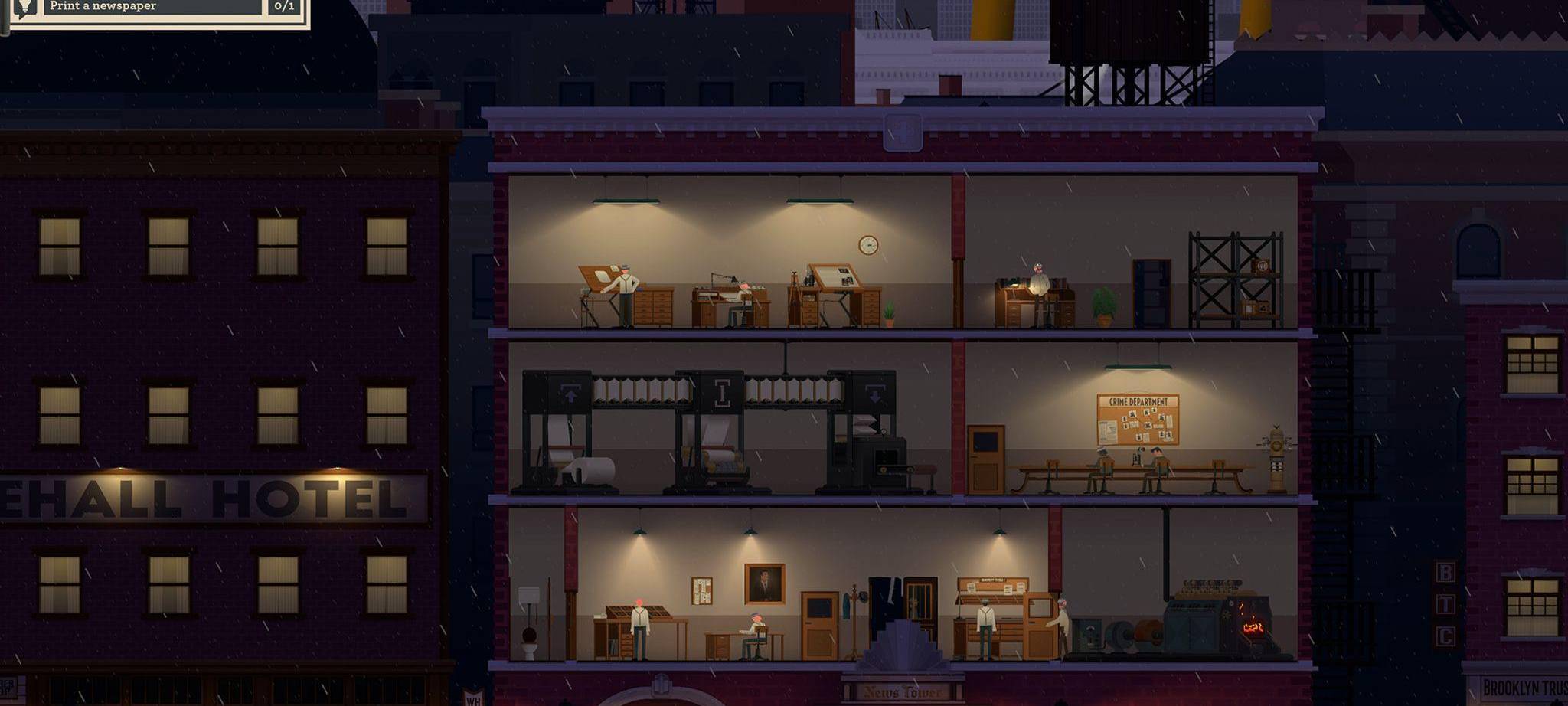 Screenshot vom Spiel «News Tower»