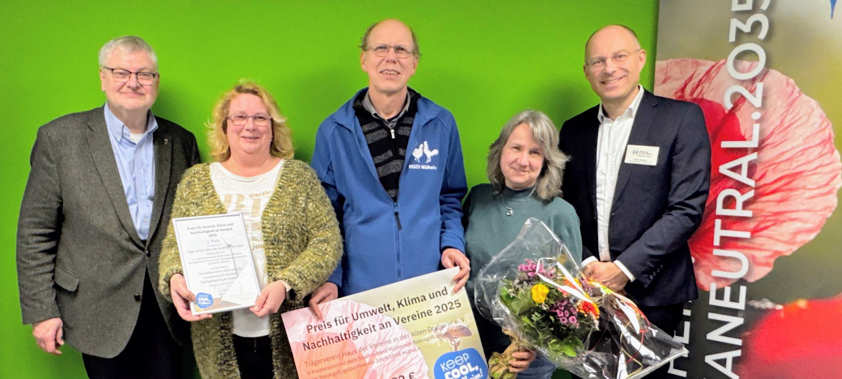 Drei Vereine gewinnen Umweltpreis der Stadt