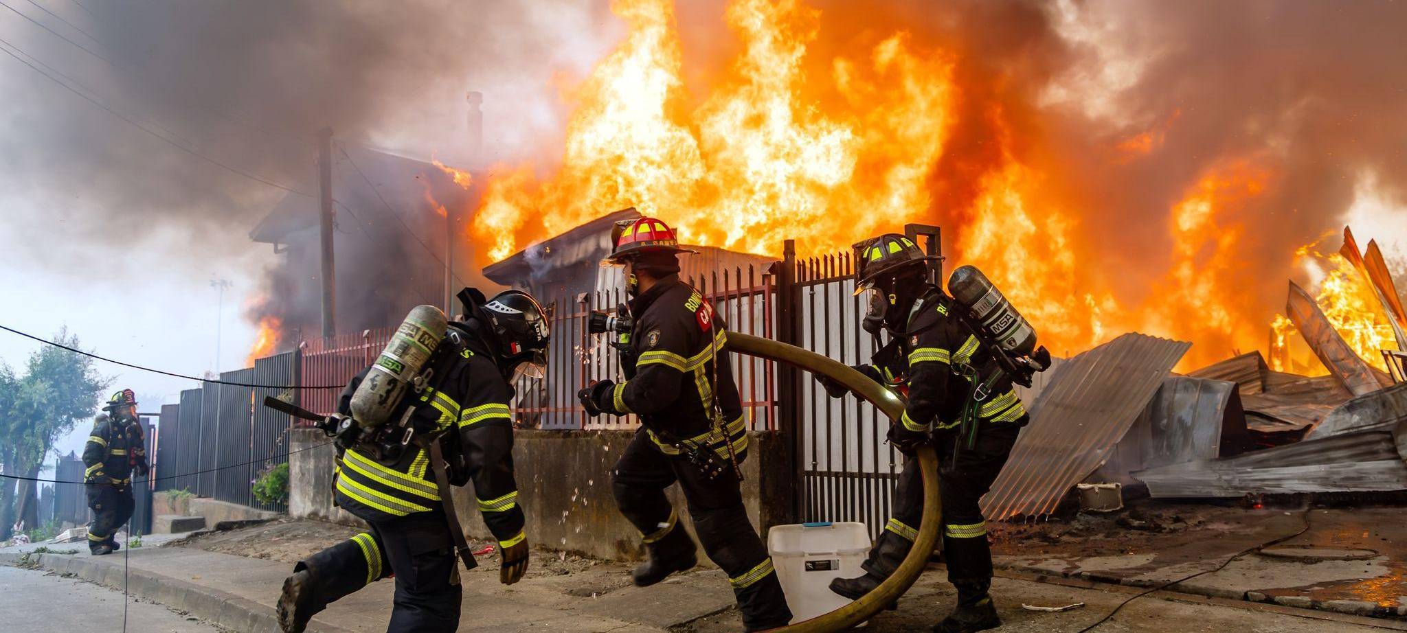 Waldbrände in Chile