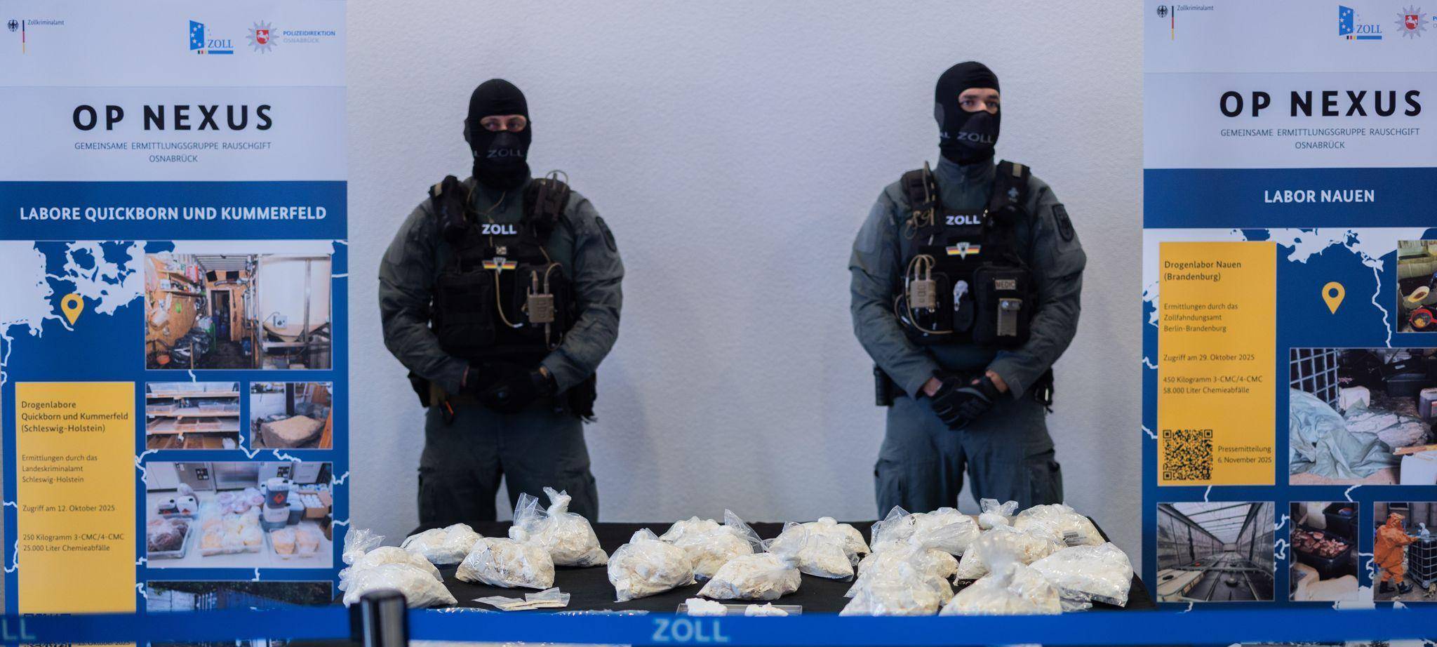 Synthetische Drogen - Schlag gegen Organisierte Kriminalität