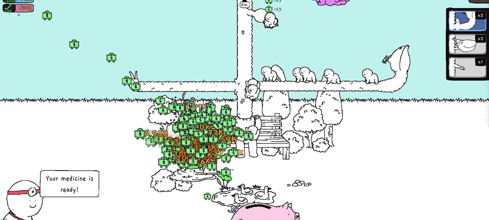 Screenshot vom Spiel «Tingus Goose»