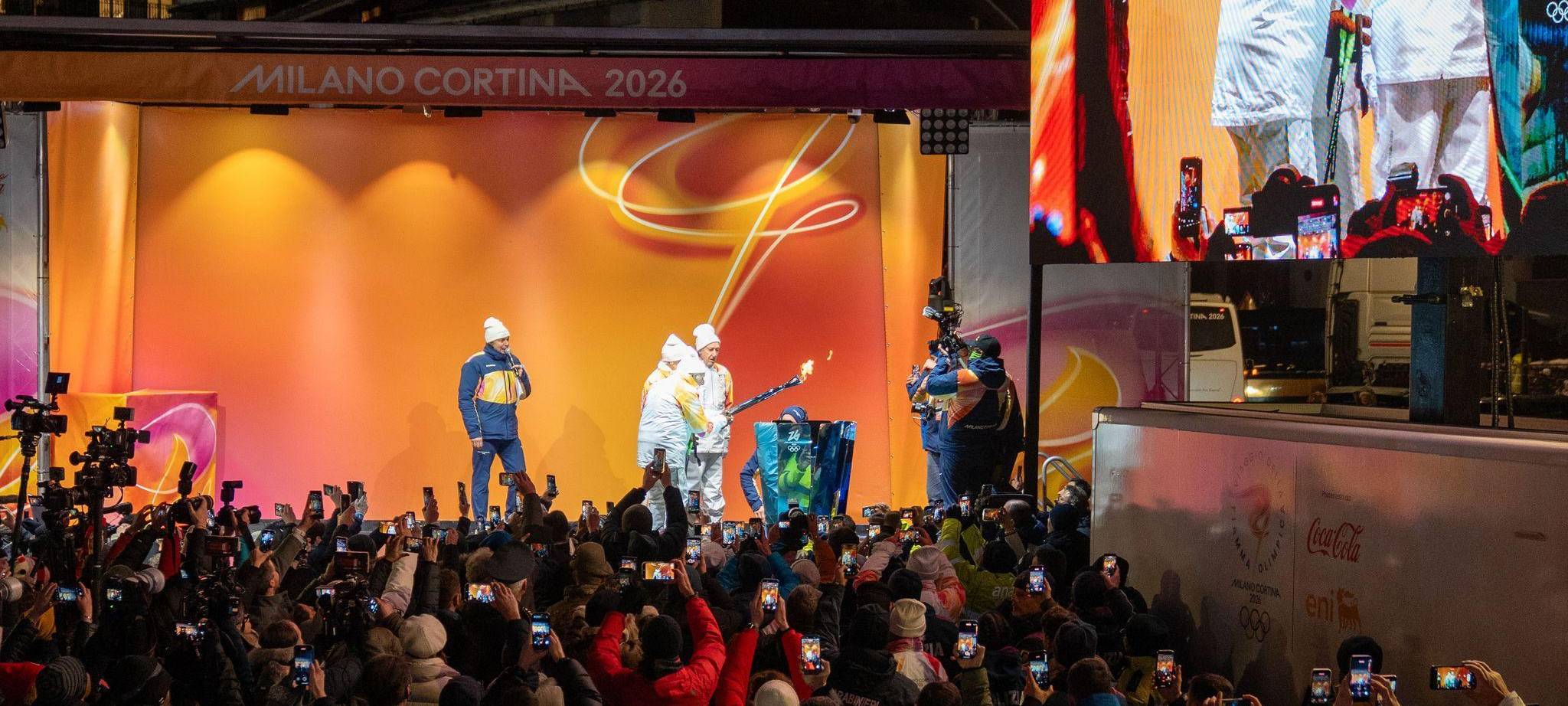 Vor den Olympischen Winterspielen in Italien