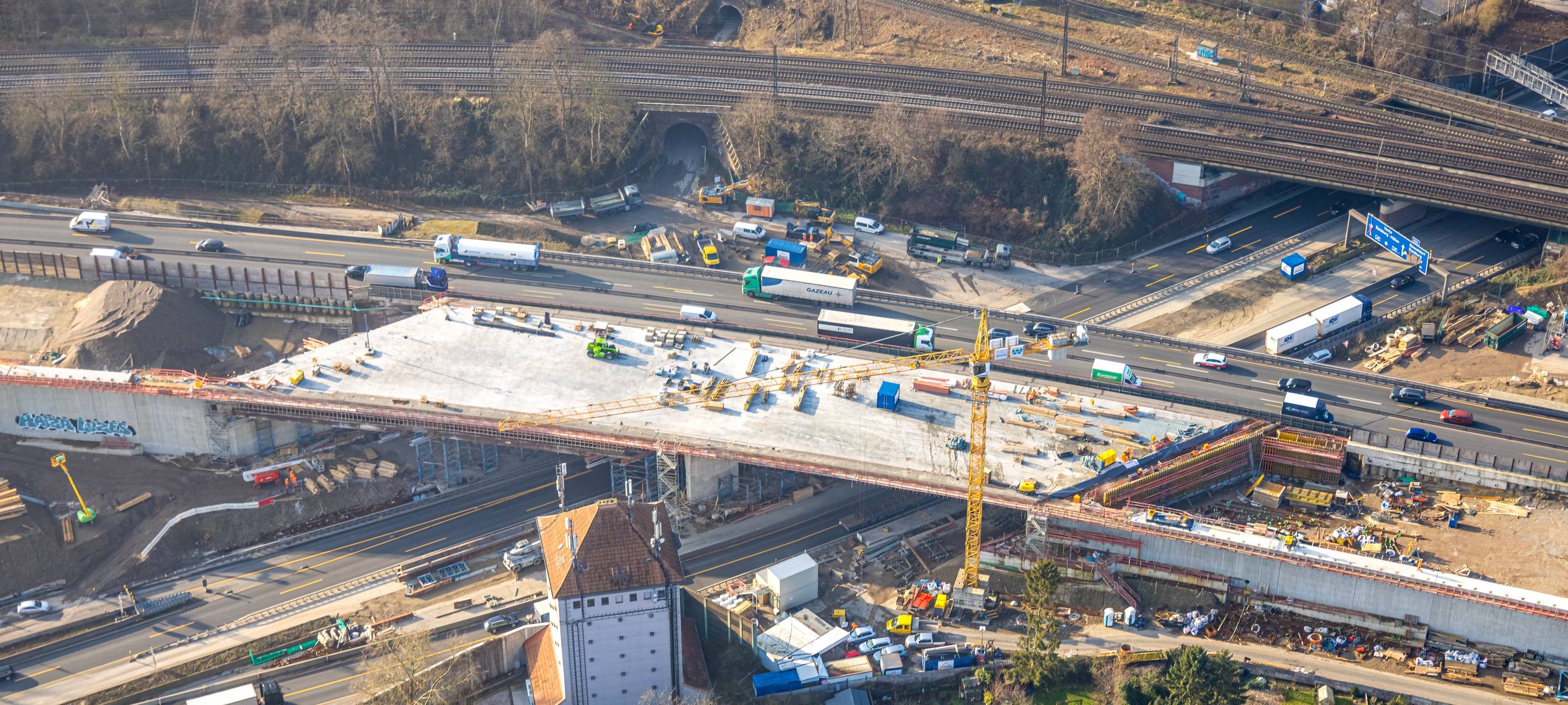 A40 wird erneut komplett gesperrt