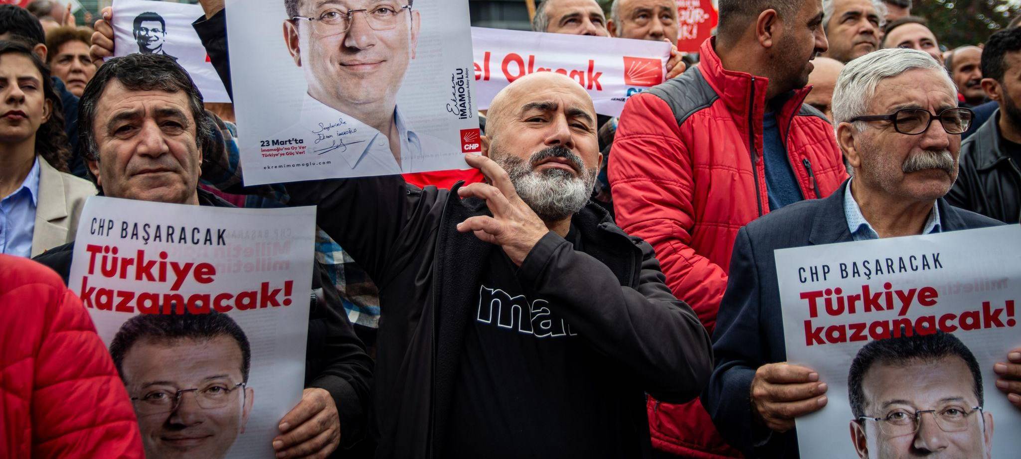 Demonstration in Istanbul