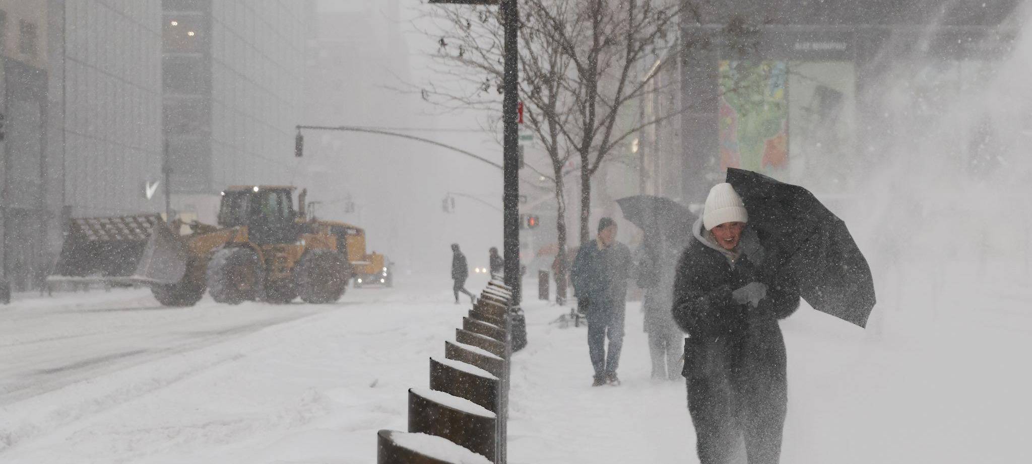 Winterwetter in den USA
