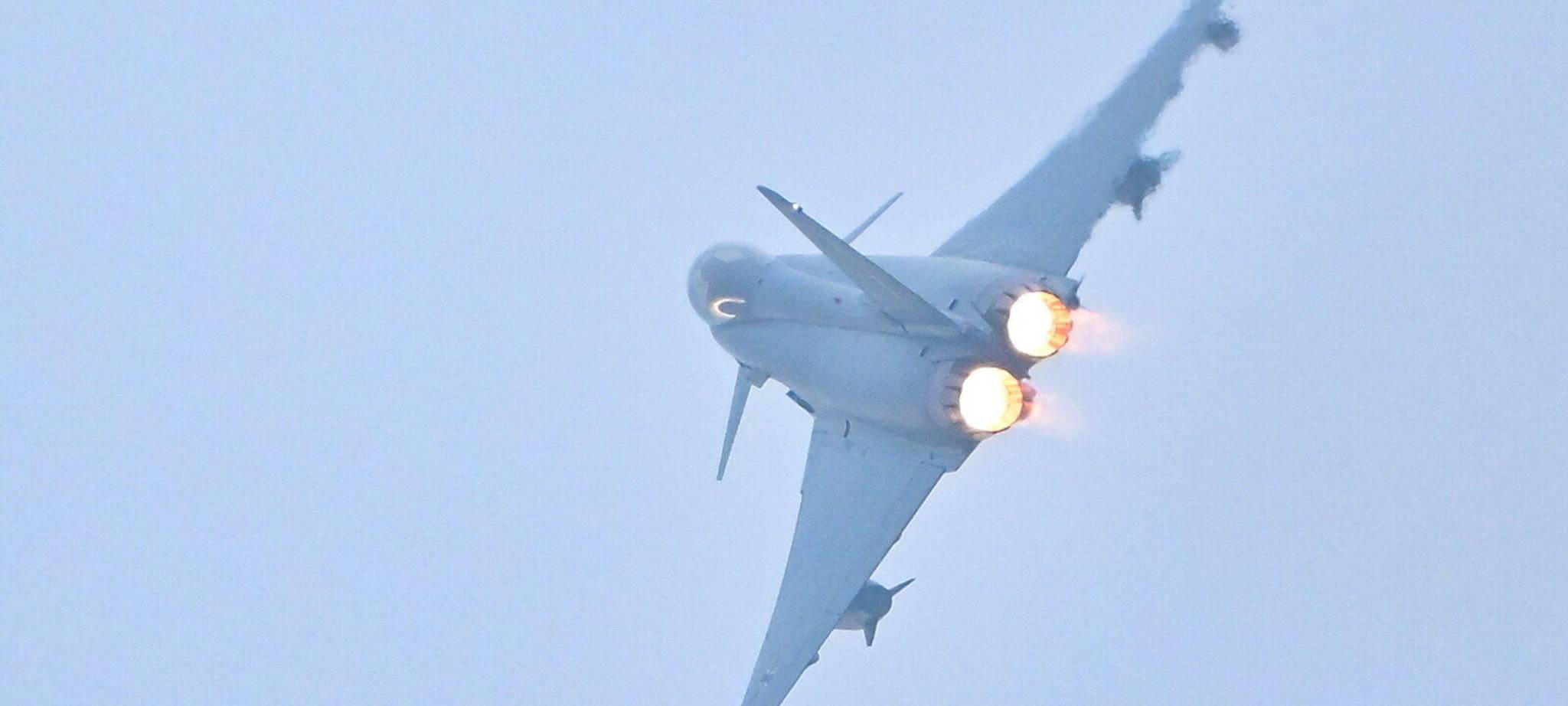 Nato-Kampfflugzeug in Polen