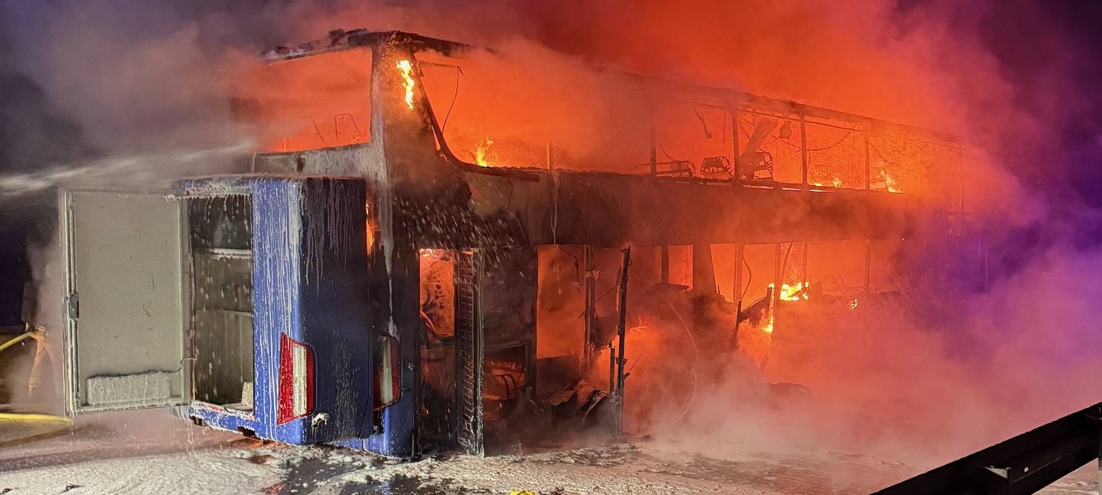 A52 wegen Feuerwehreinsatz gesperrt - MIT UPDATE