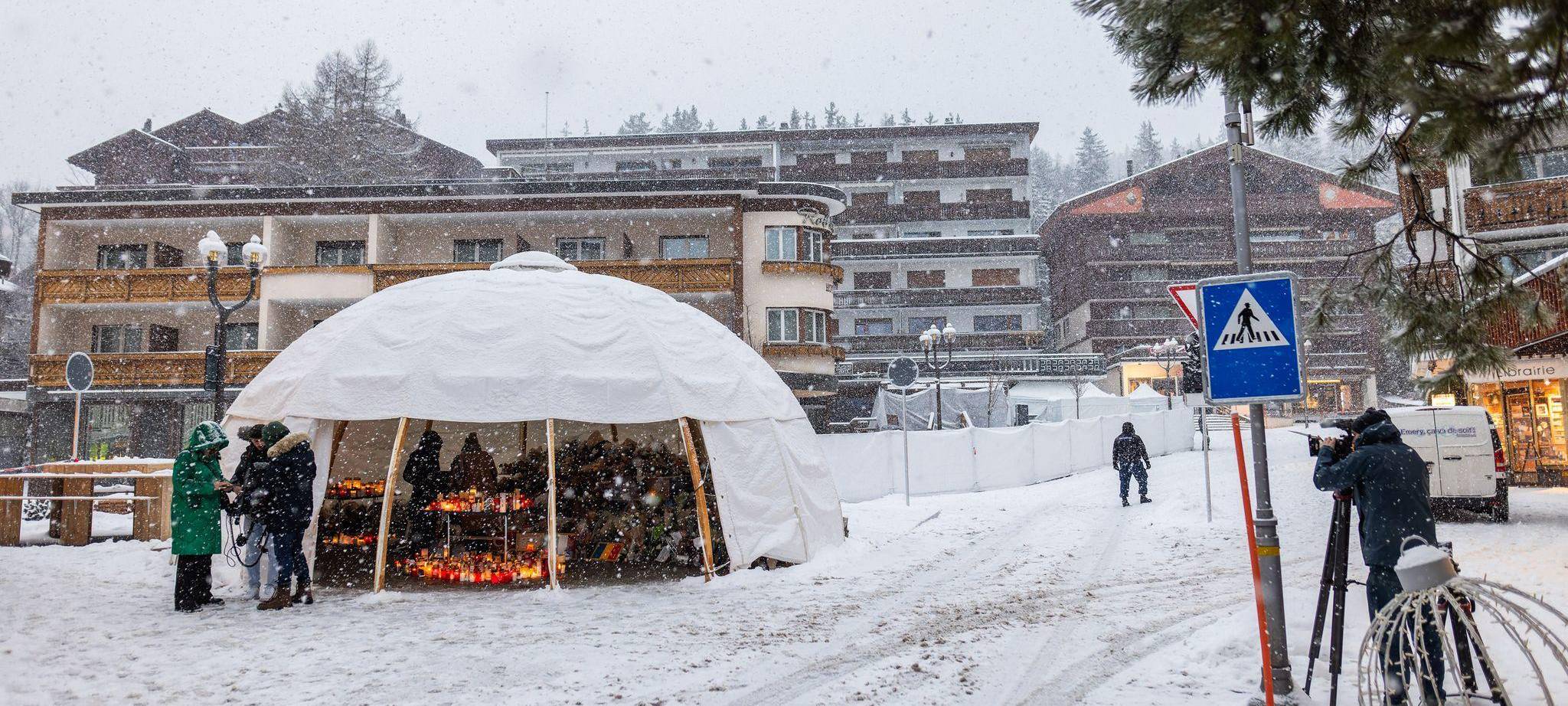 Gedenken in Crans-Montana