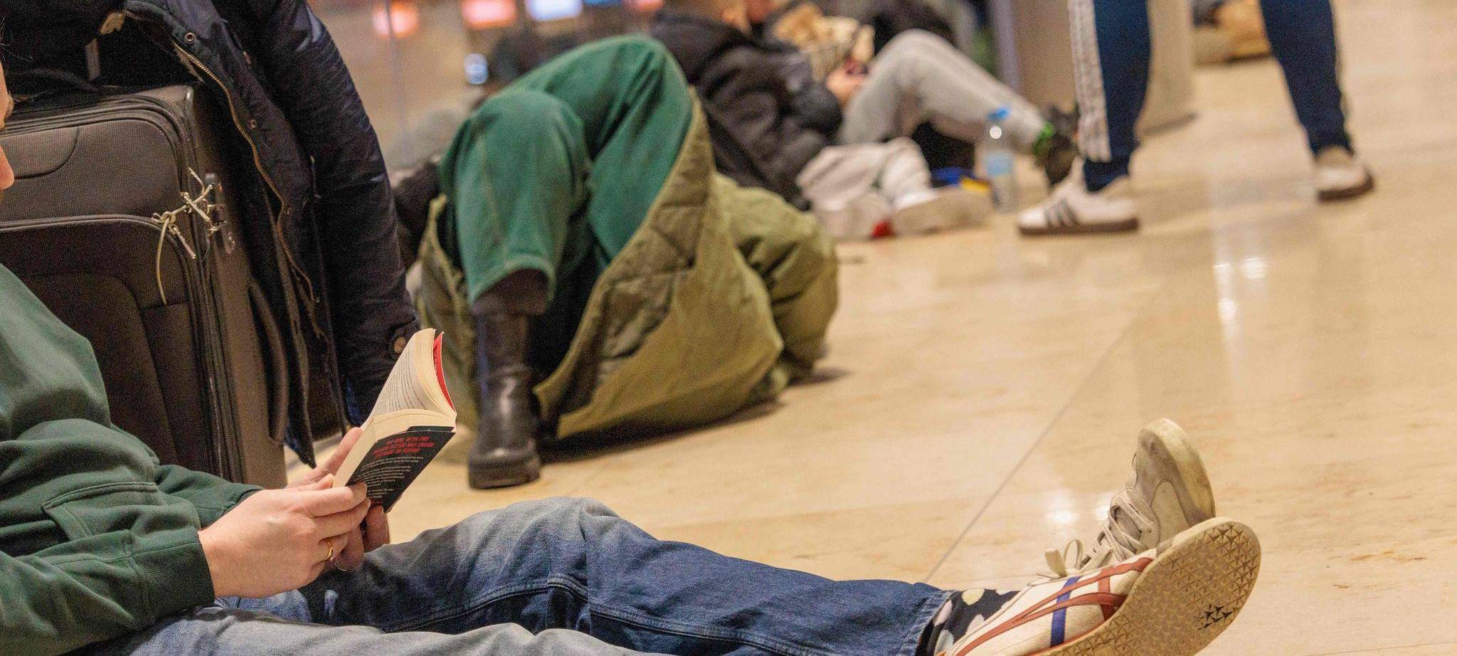 Winterwetter - Flughafen Berlin/Brandenburg