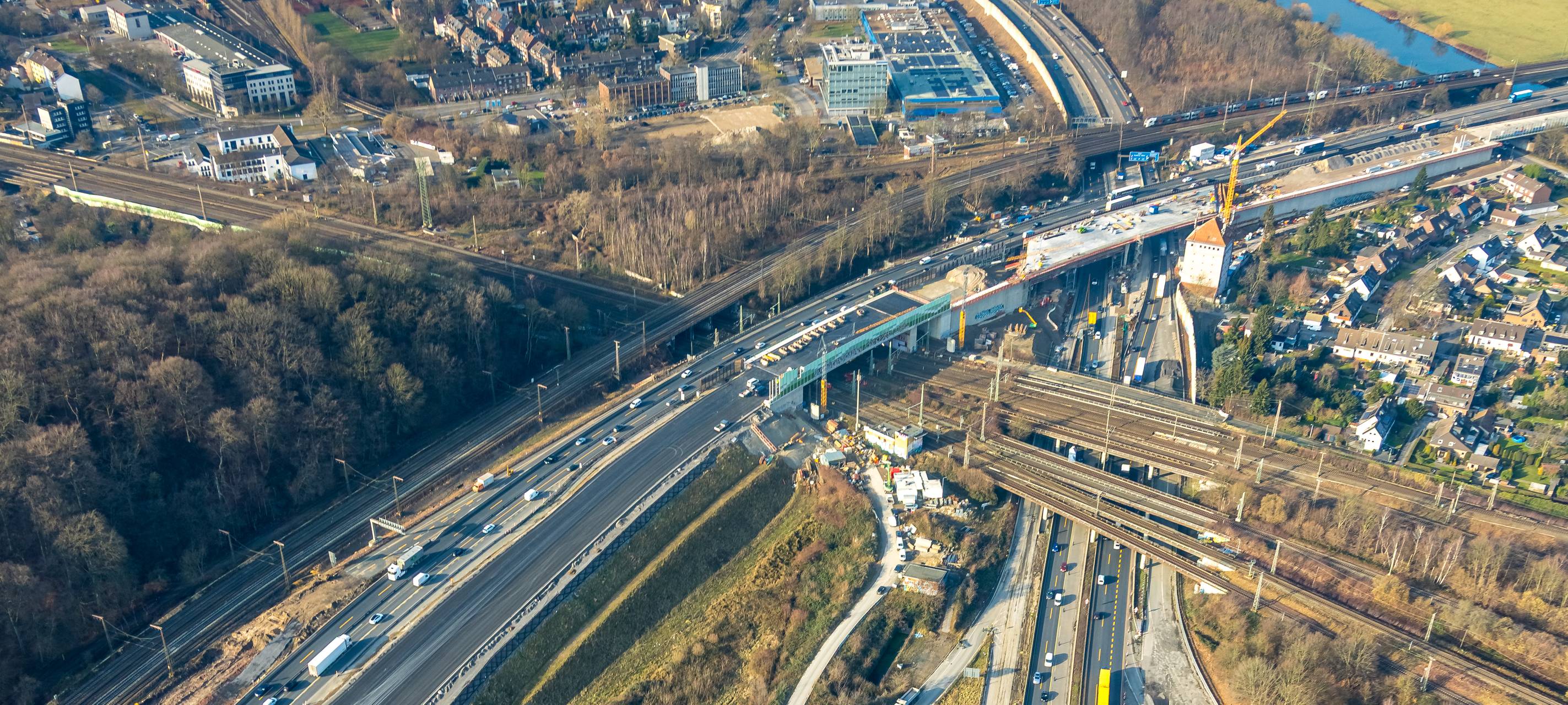 Bahnstrecken bei Duisburg bald wieder frei