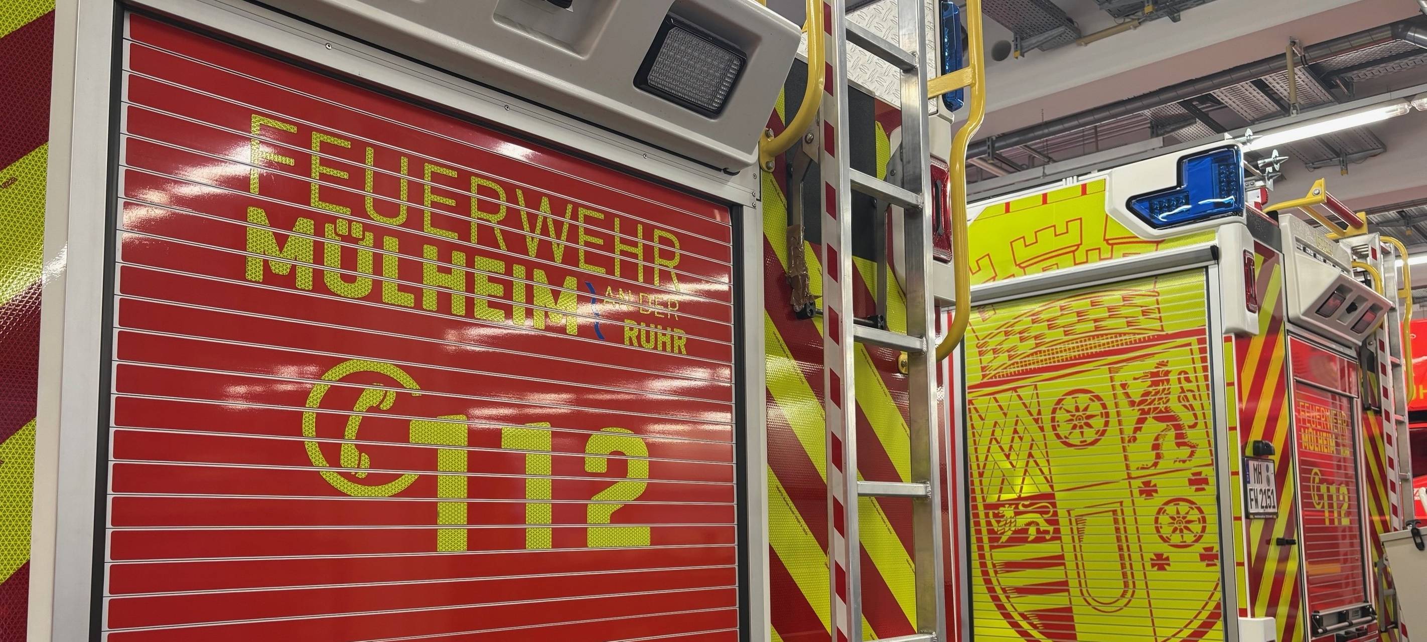 Kellerbrand in Mülheim: Zwei Verletzte