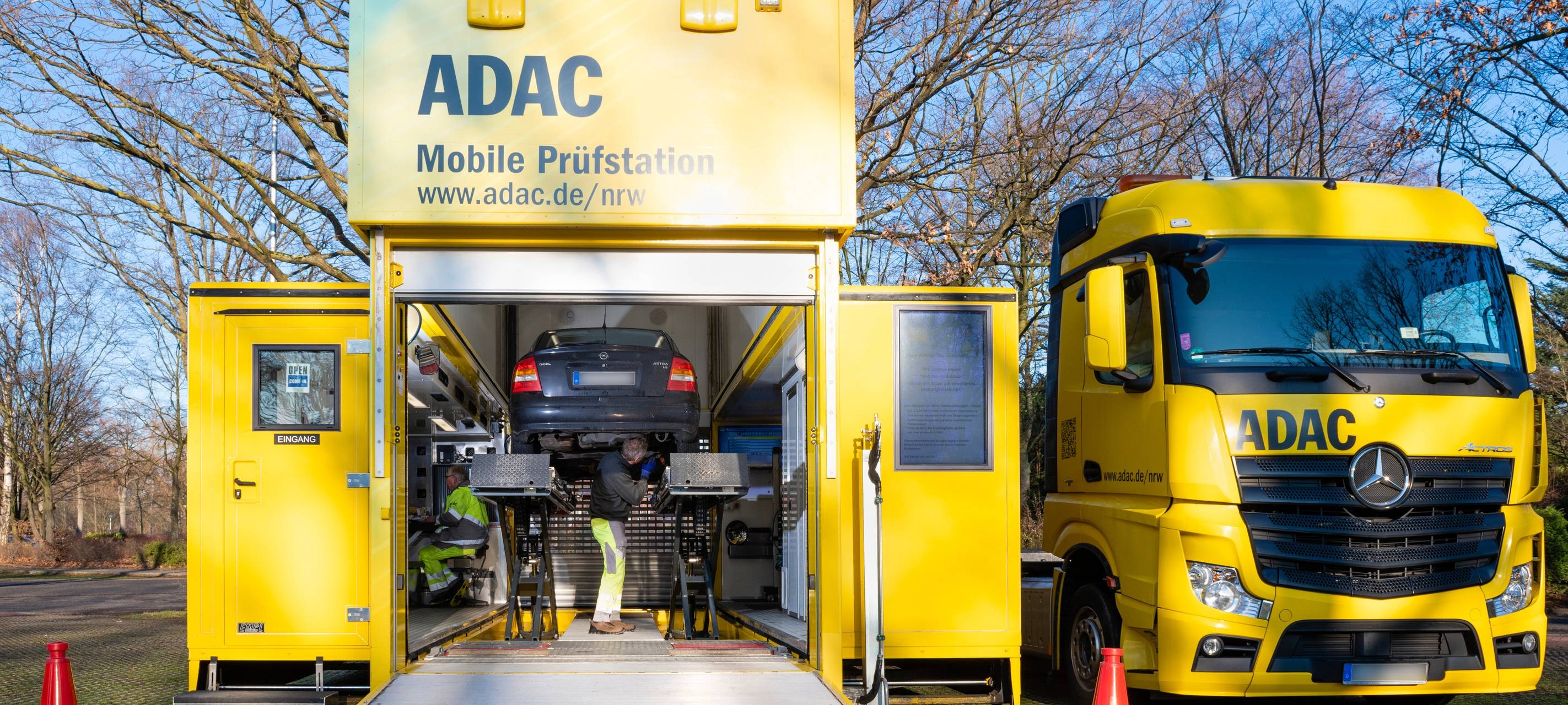 Mobile Prüfstation des ADAC kommt nächste Woche nach Mülheim