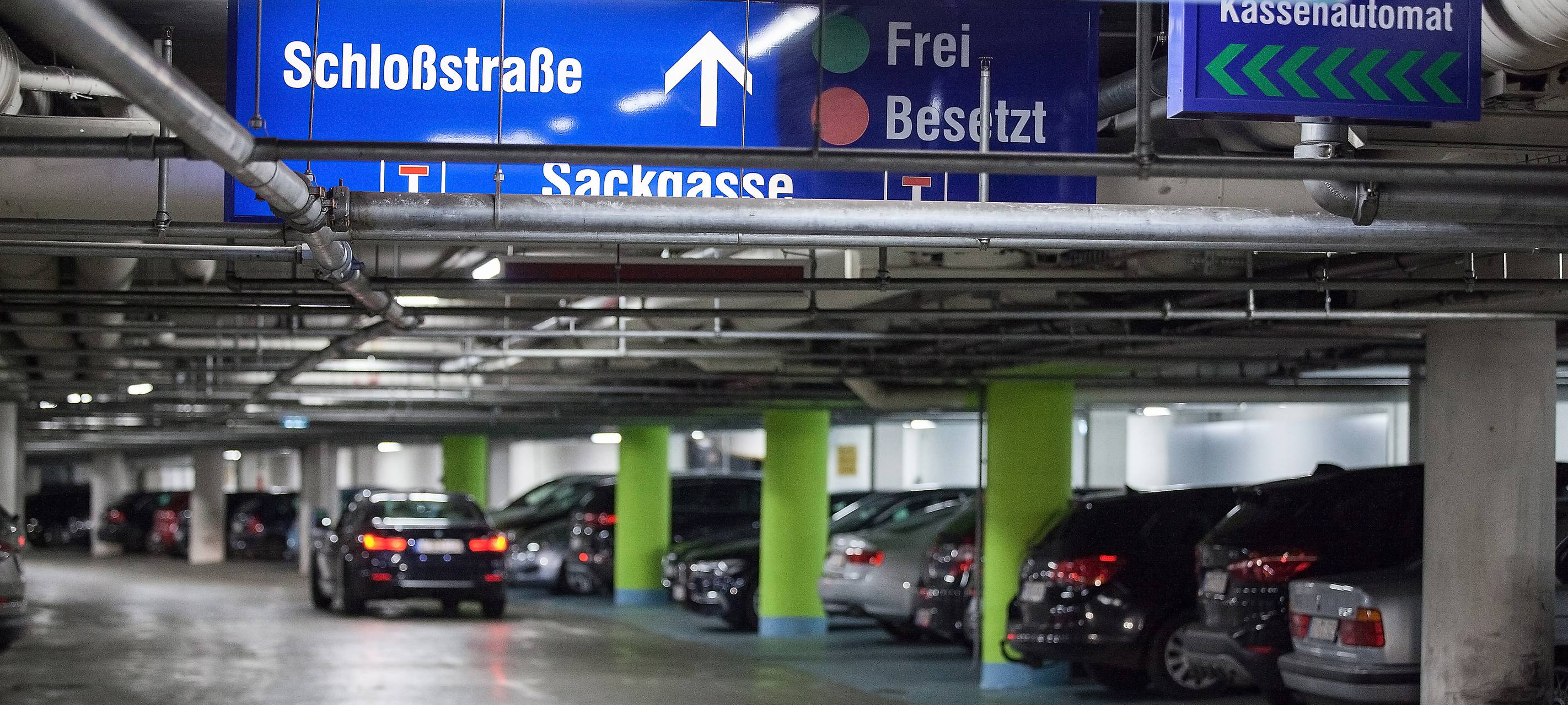 Tiefgarage Schloßstraße: Einfahrten ab heute gesperrt