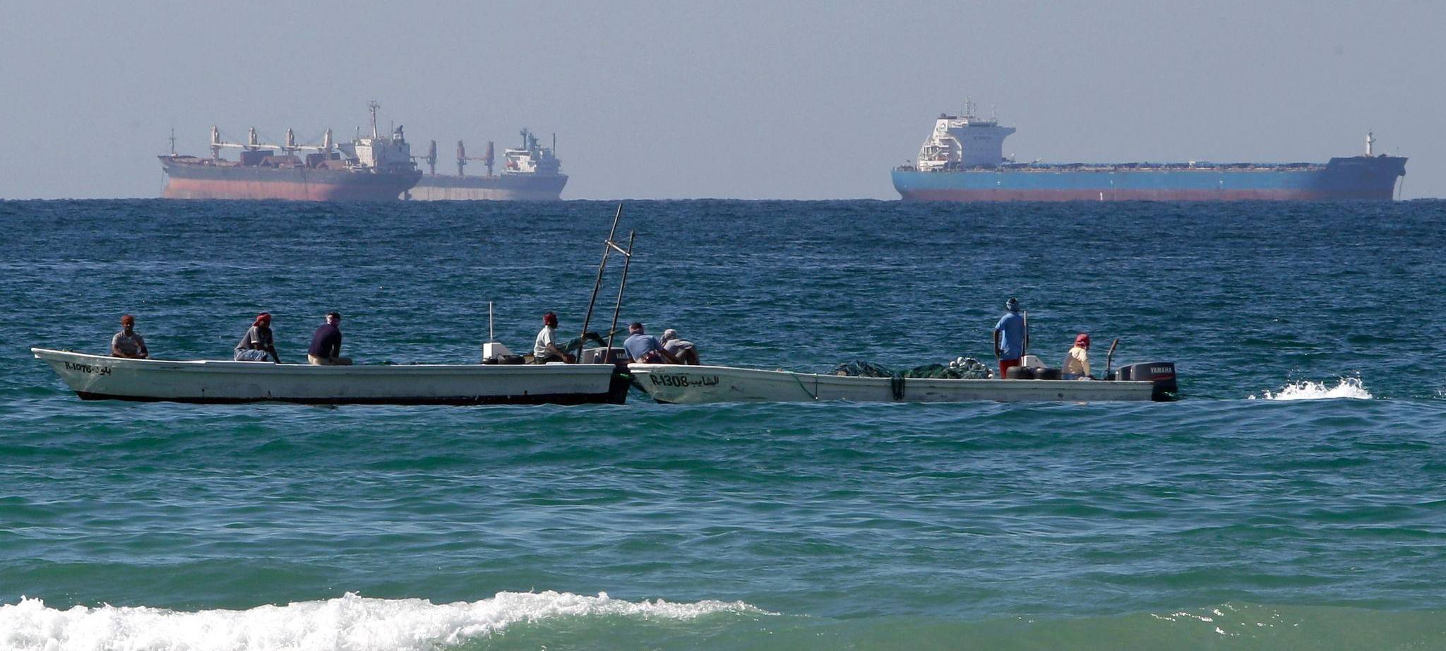 Schiffe in der Straße von Hormus