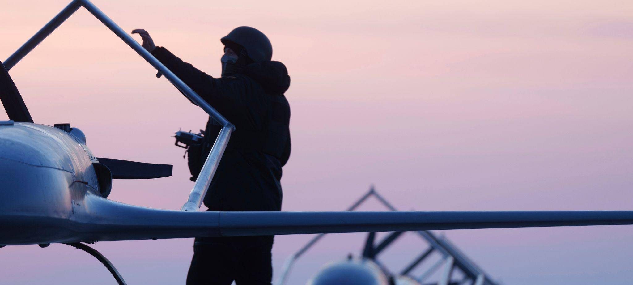 Ukraine-Krieg - ukrainische Drohnen