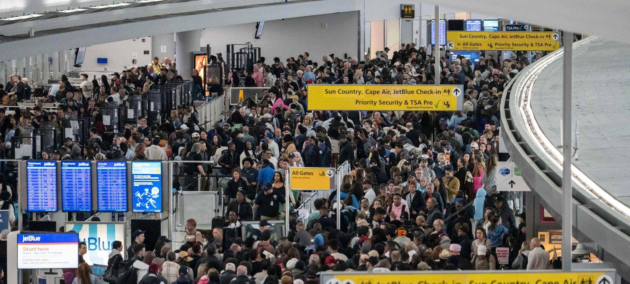 Verspätungen im Flugverkehr in den USA