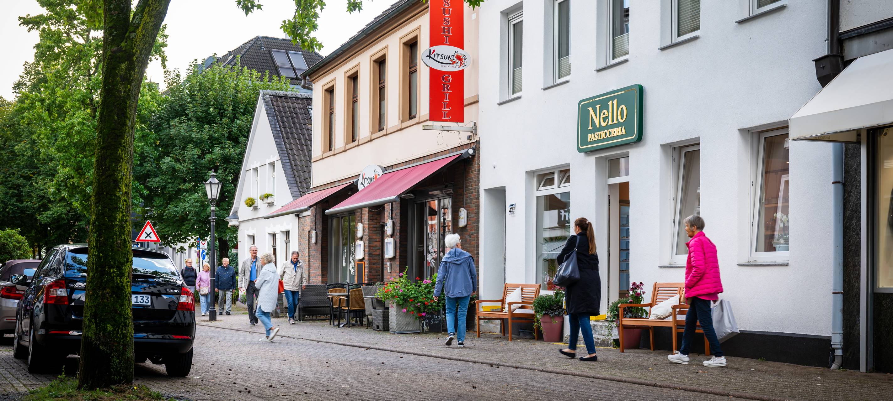Gehwege in Saarn werden fünf Wochen lang saniert
