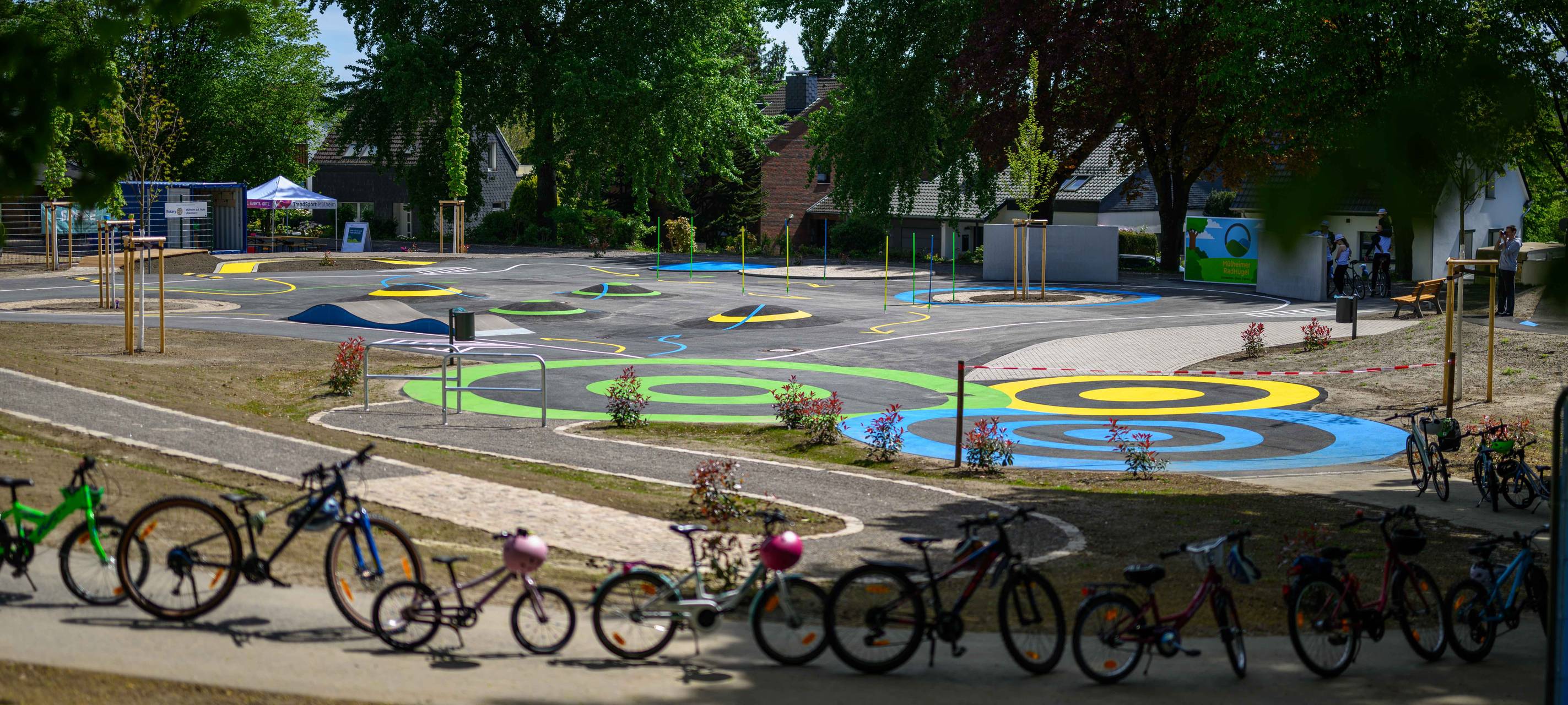 Mülheims neuer RadHügel ist eröffnet