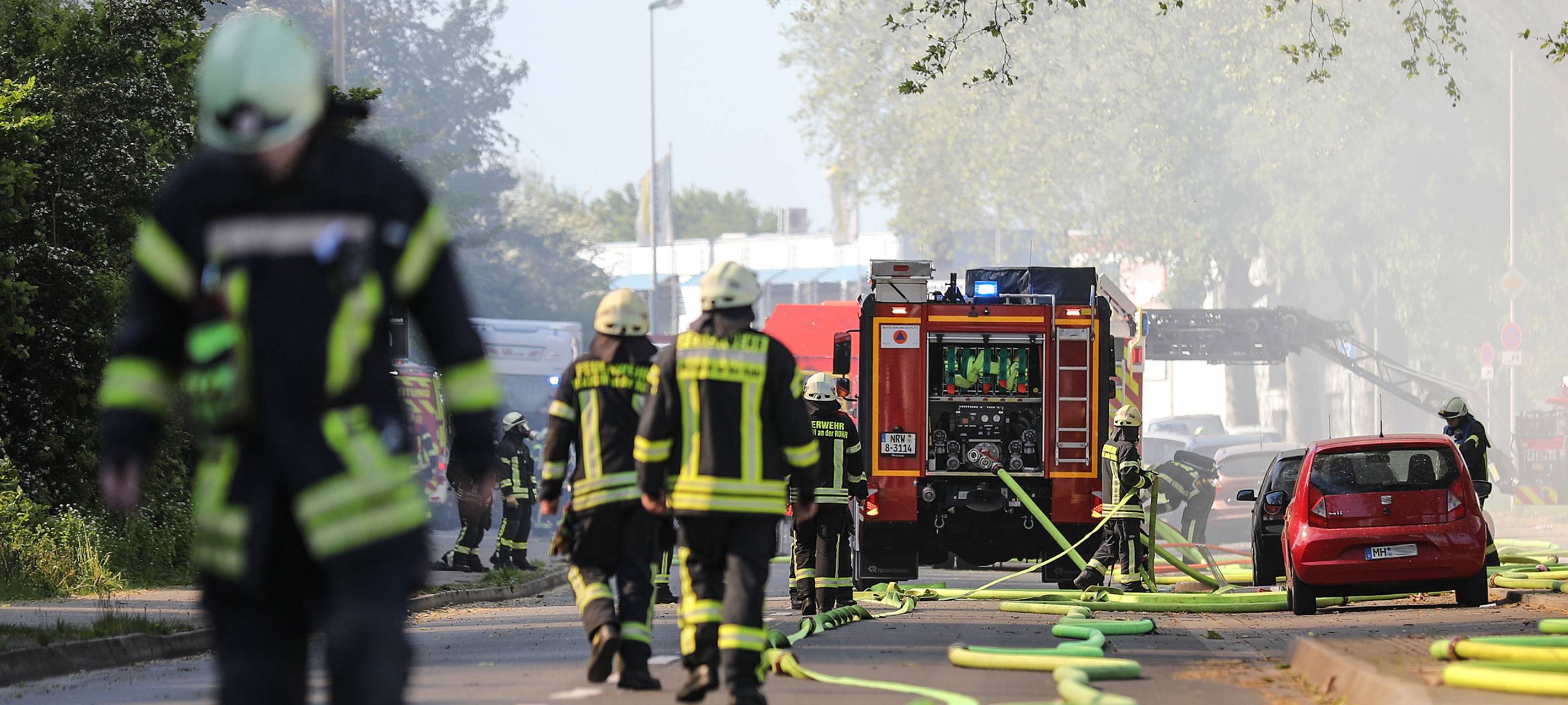 Brand an Ruhrorter Straße: Einsatz beendet