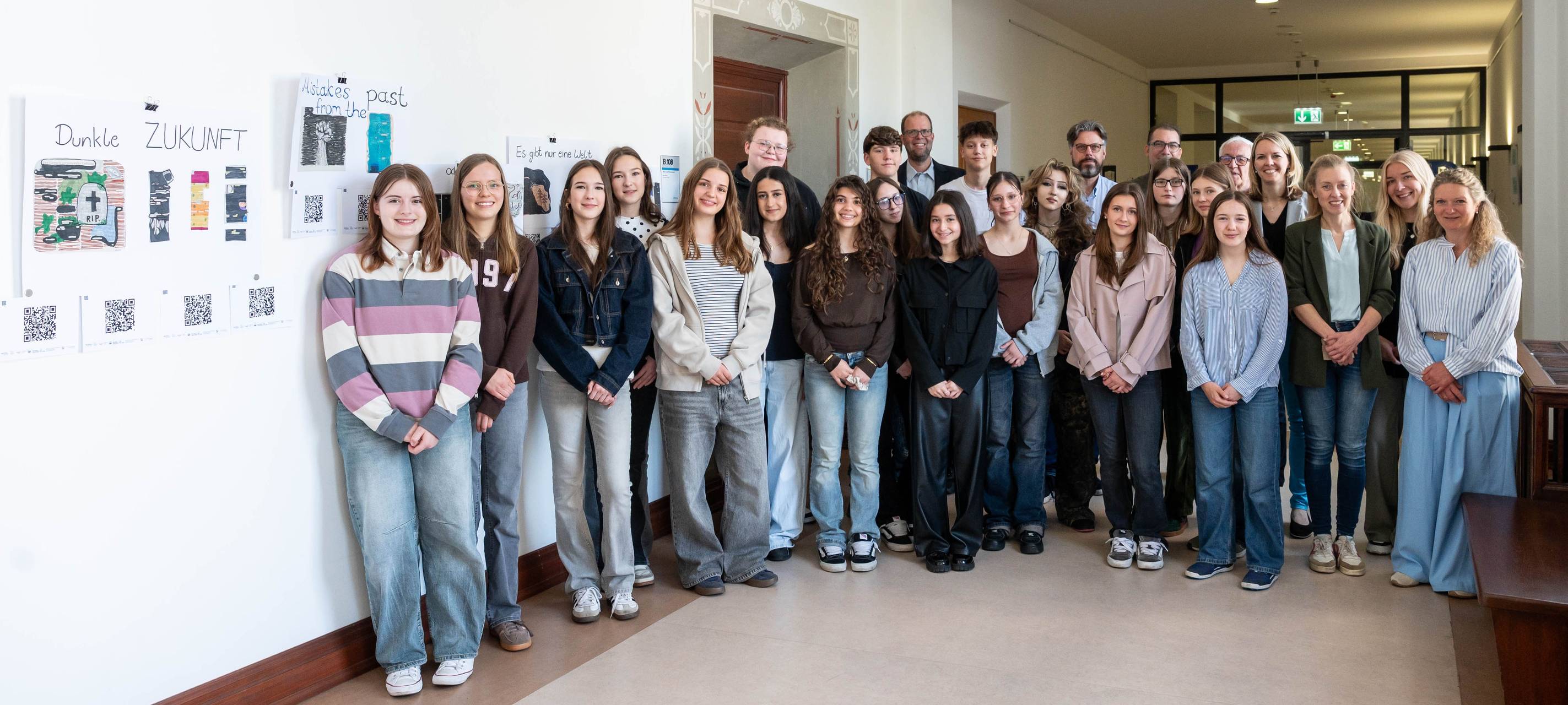 Mülheimer Schüler gestalten Europa – Ausstellung läuft