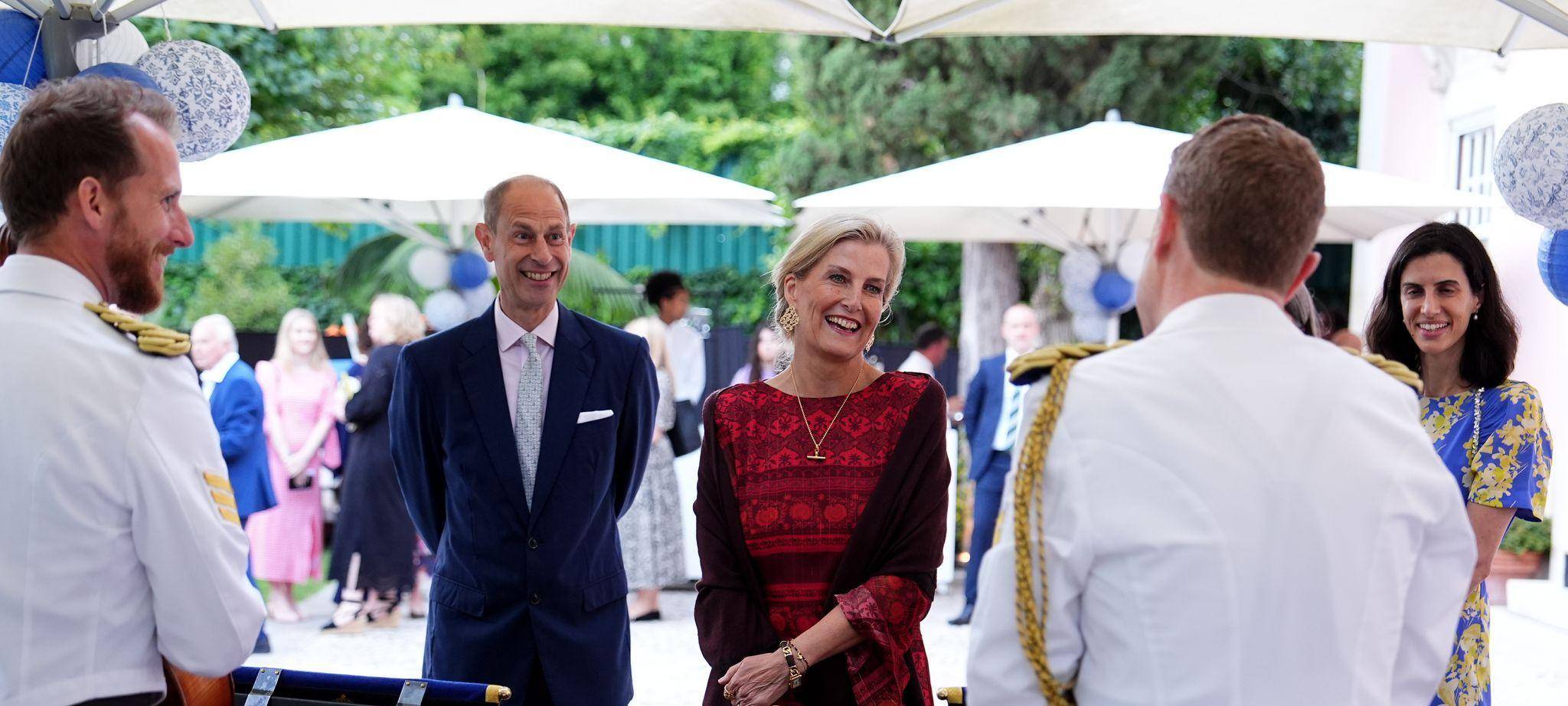 Königlicher Besuch in Portugal