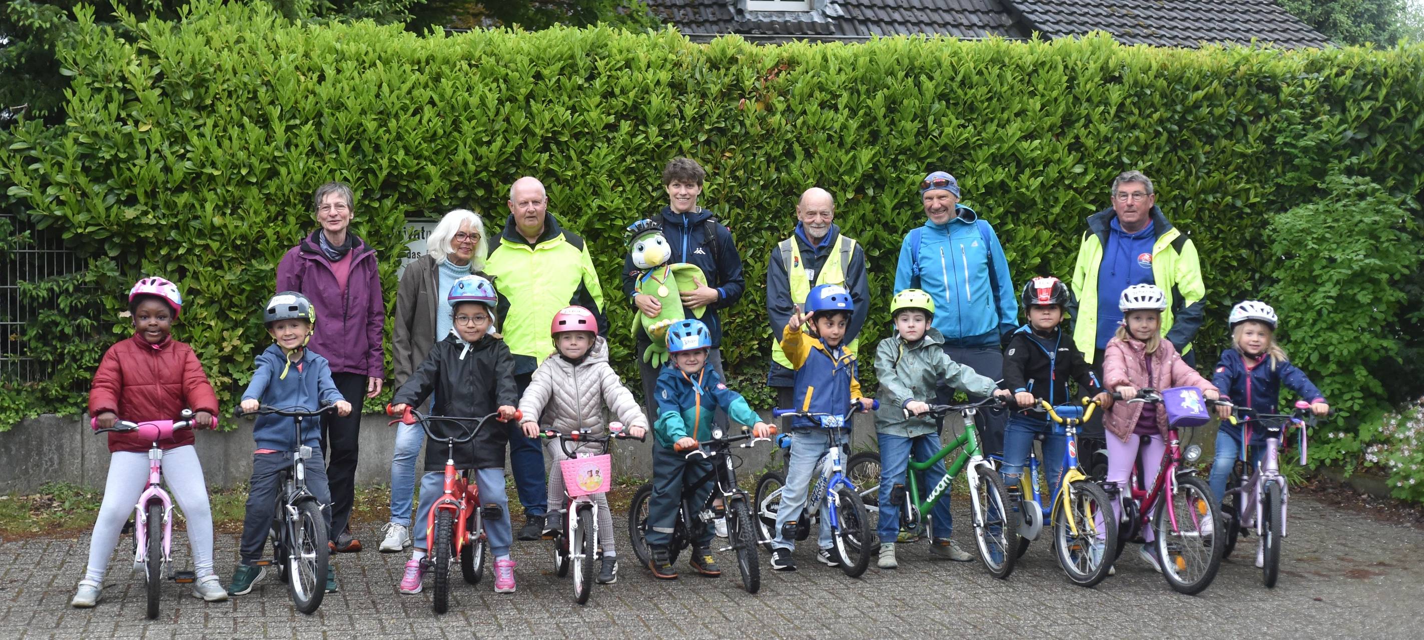 Projekt: Mülheimer Vorschulkinder lernen Fahrradfahren