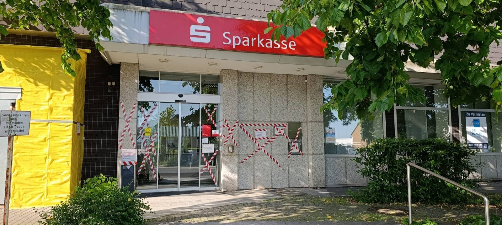 Sparkasse baut SB-Standort um