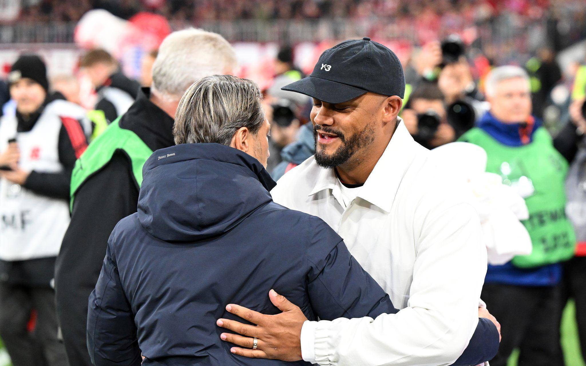 Niko Kovac und Vincent Kompany