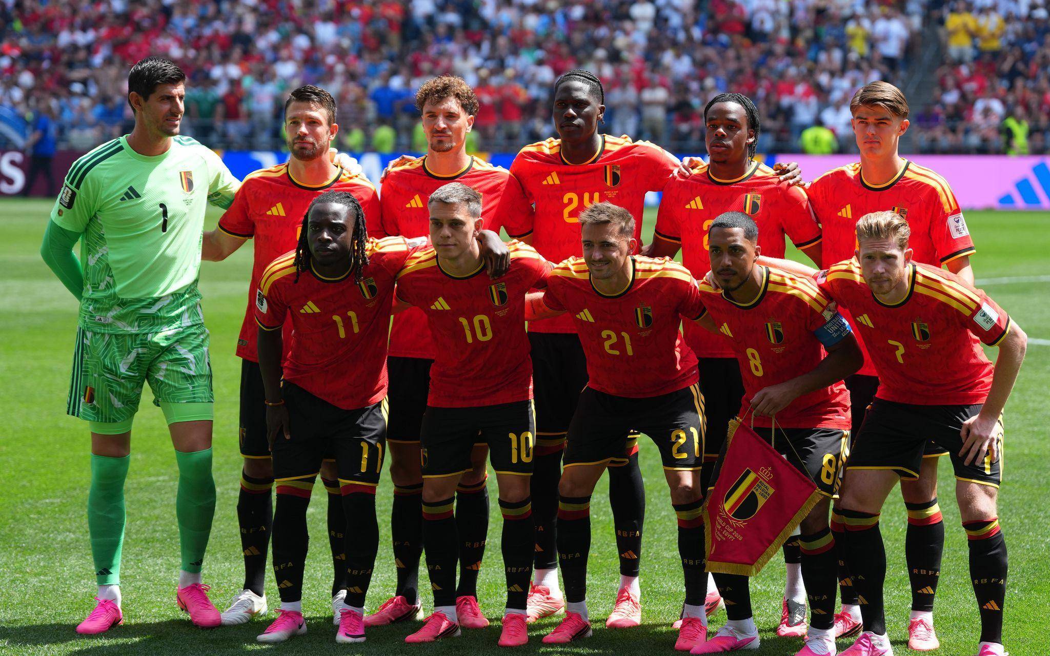 Die belgische Nationalmannschaft