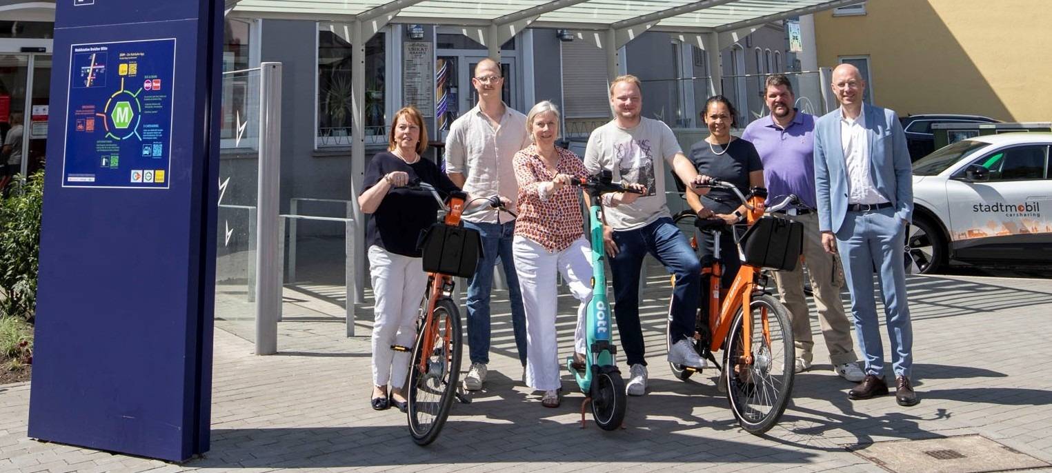 Neue Mobilstation: Erstmals E-Carsharing in Mülheim