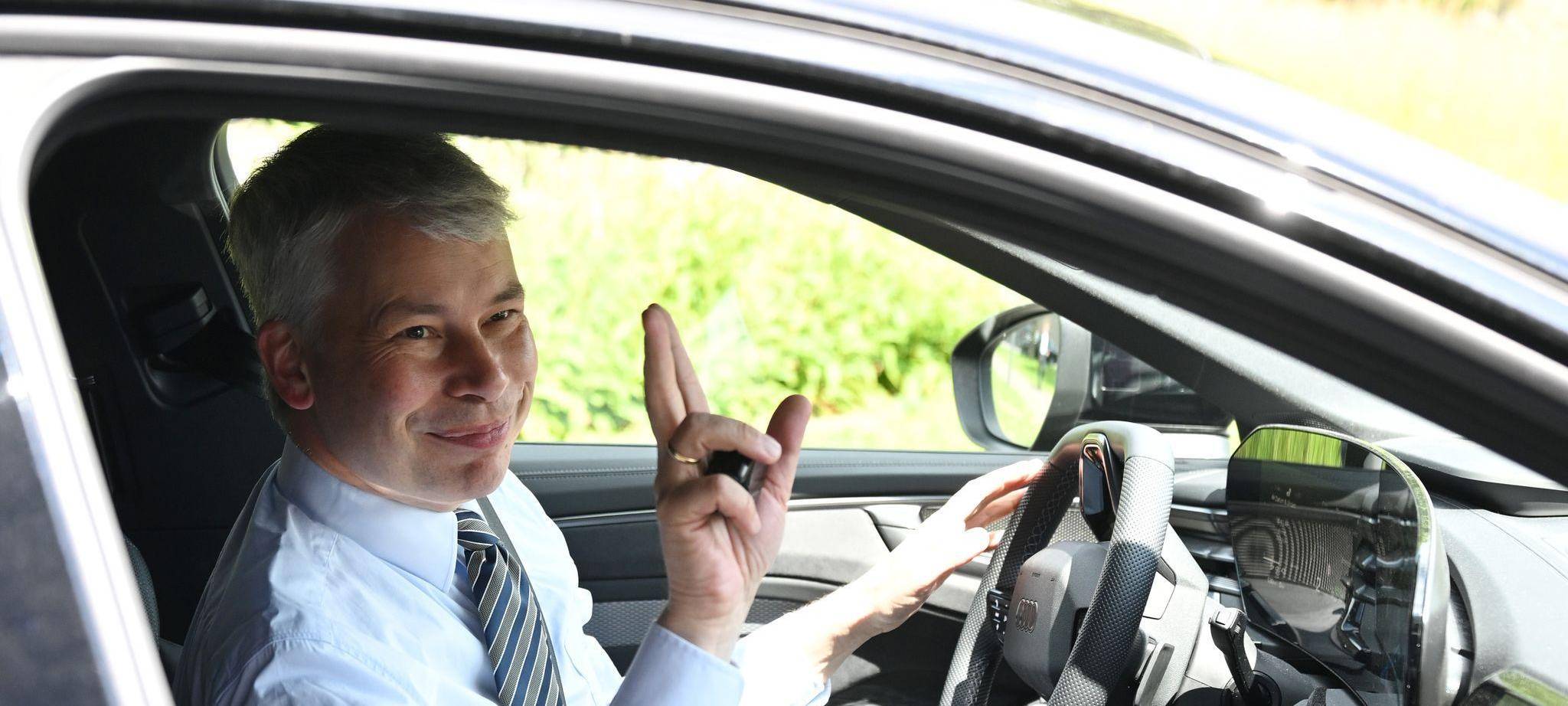 Künftiger Verkehrsminister Bilger in Baden-Württemberg