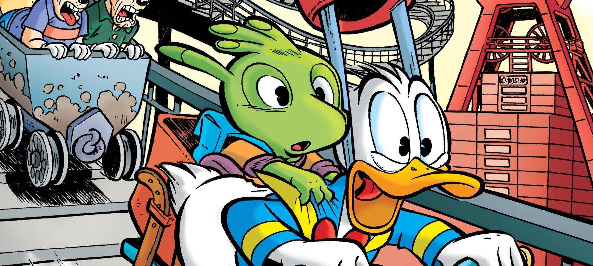 Sonderausgabe: Donald Duck radelt durchs Ruhrgebiet
