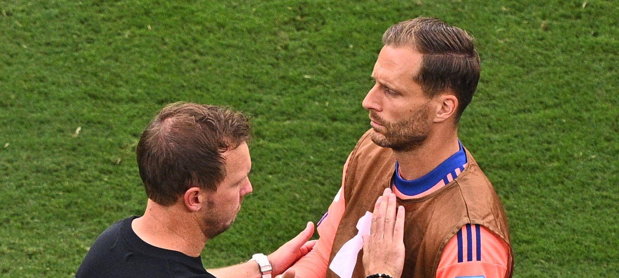 Julian Nagelsmann und Oliver Baumann