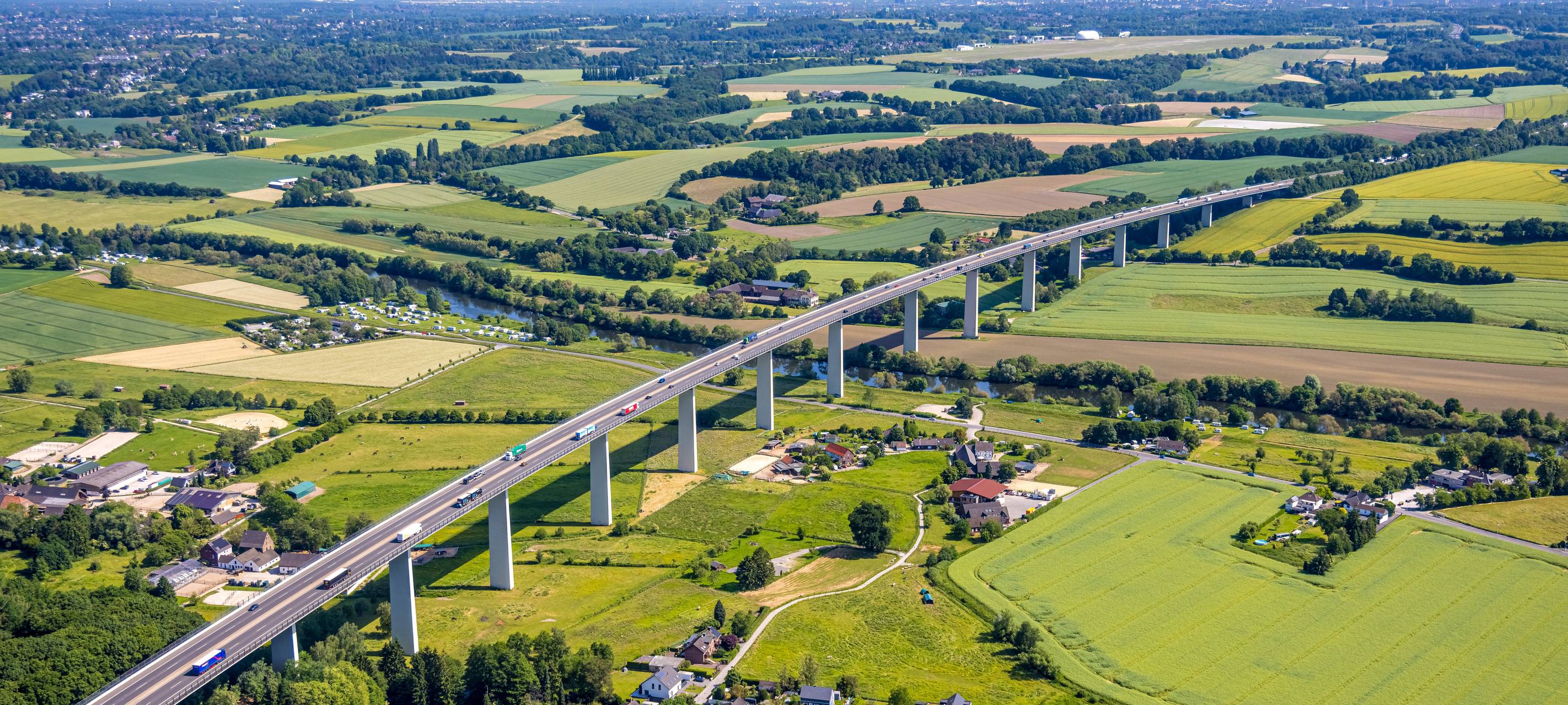 A52 an der Mintarder Brücke: Zwei Wochenend-Vollsperrungen
