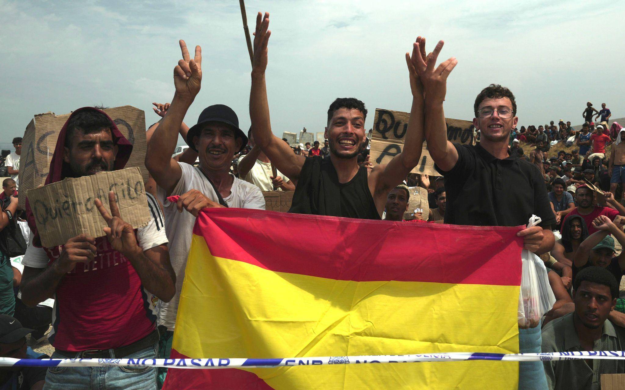 Migranten in Spanien - Ceuta