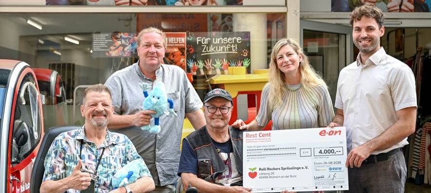 Mülheim: RWW spendet an Rolli-Rockers Sprösslinge