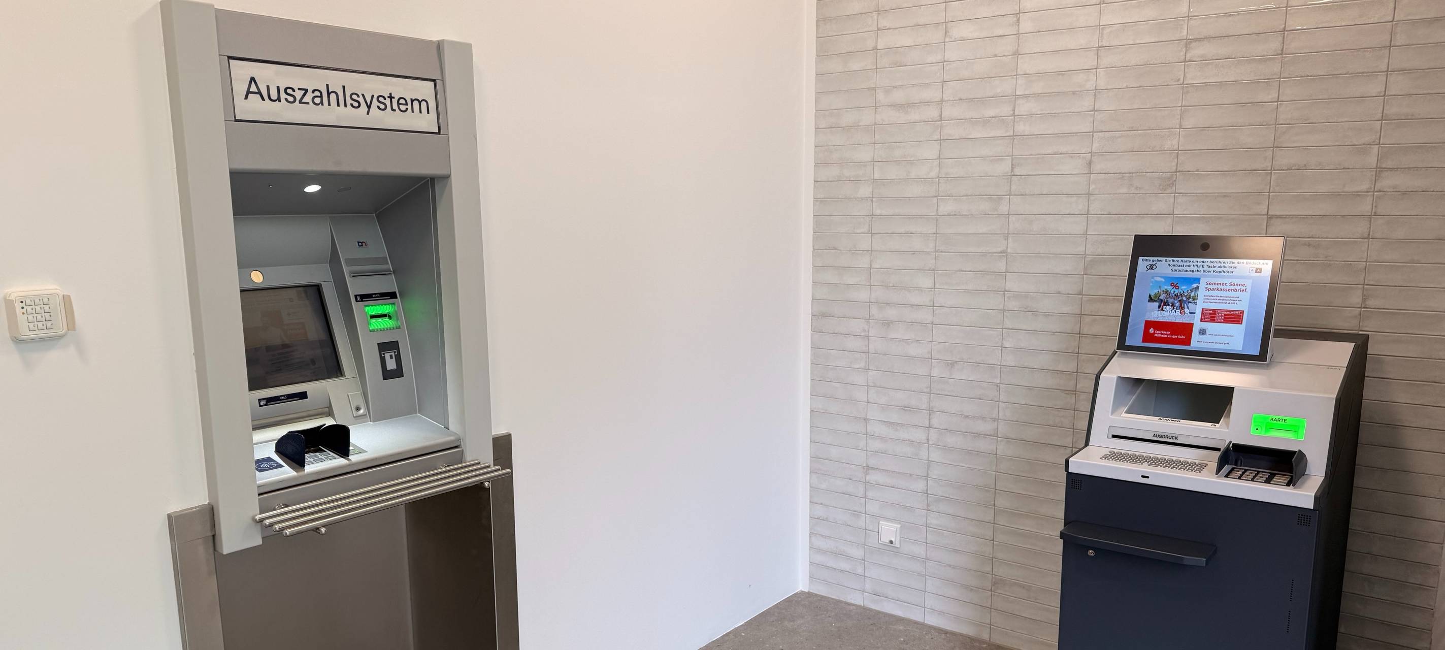 Sparkasse Mülheim modernisiert Geldautomaten-Standorte