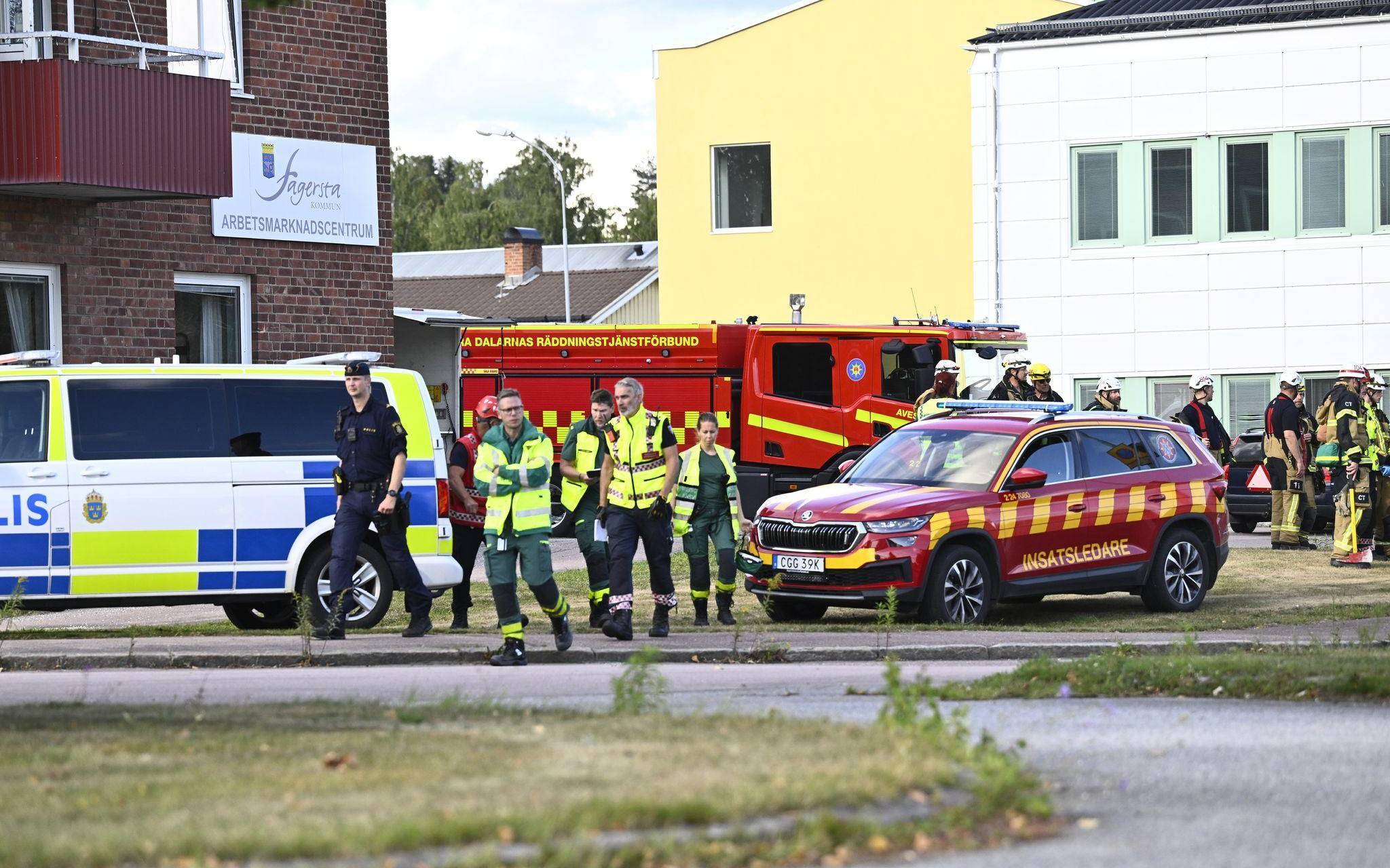Schwert-Angriff in Schweden