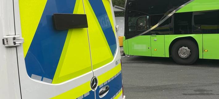 Reisebus-Kontrolle