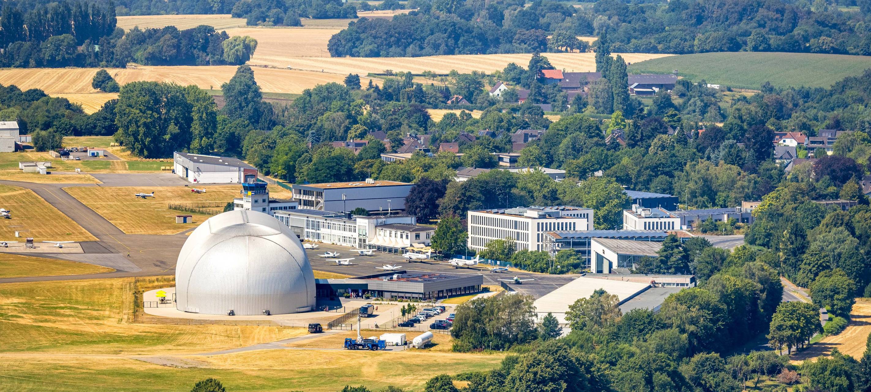 Neuer Gewerbepark am Flughafen: Mülheimer können mitreden