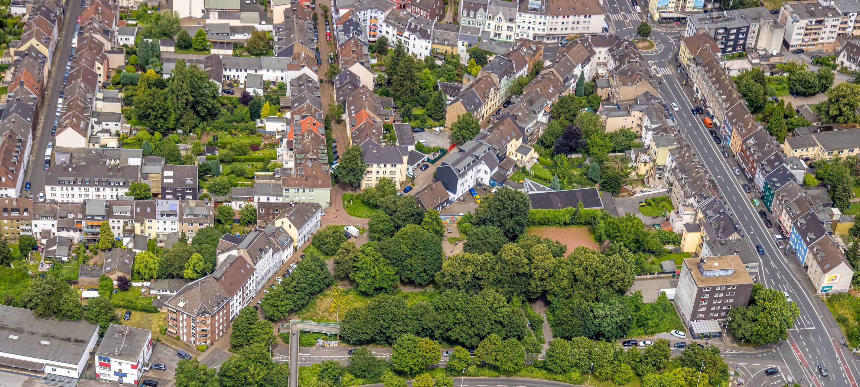 Charlottenstraße in Mülheim für Bauarbeiten voll gesperrt