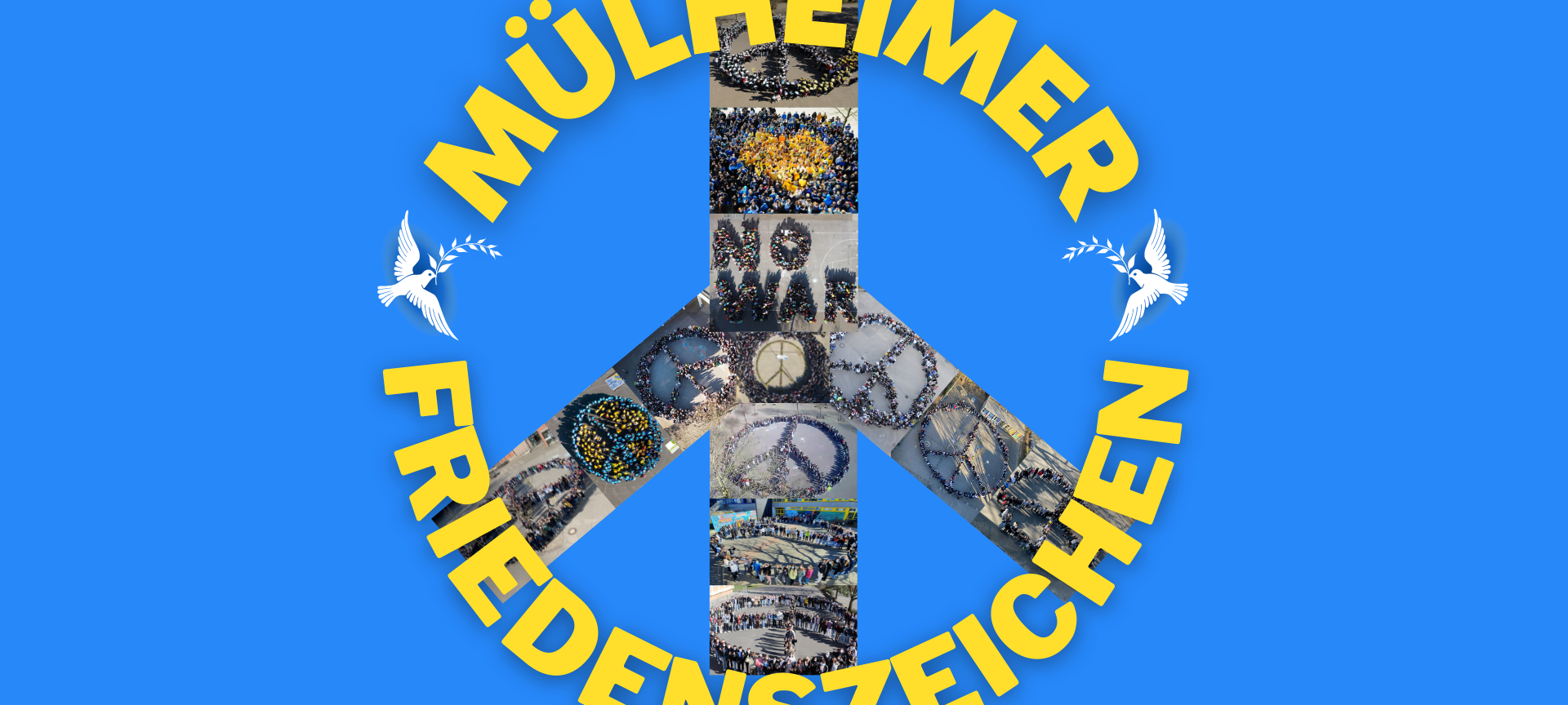 Mülheimer Friedenszeichen am Sonntag