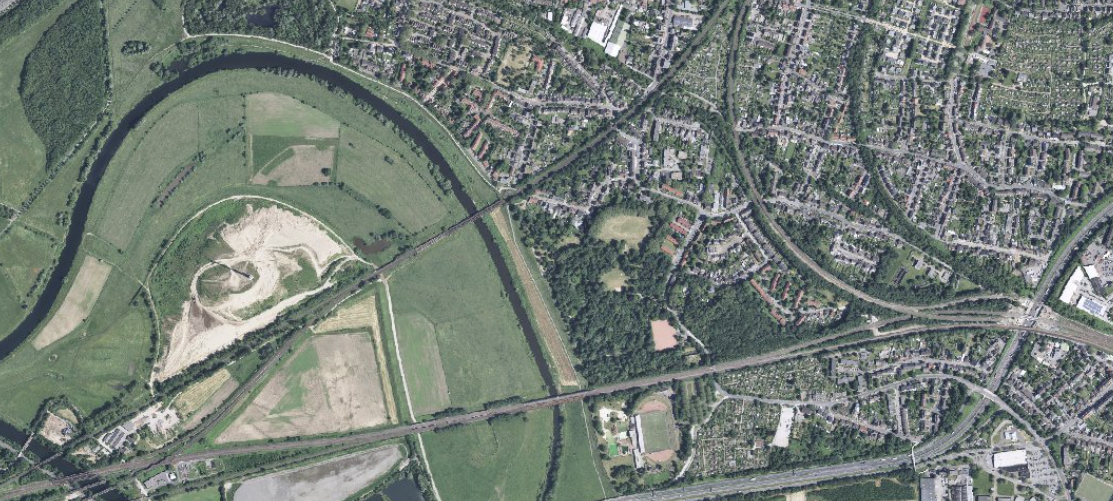 Neue Aufnahmen: Das Revier von oben